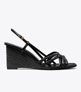 Çoklu Kayışlı Espadrille Topuklu Sandal