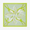 Oversized Twisty Floral Silk Square Scarf Oversized Twisty Floral Silk Square Scarf
