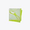 Oversized Twisty Floral Silk Square Scarf Oversized Twisty Floral Silk Square Scarf