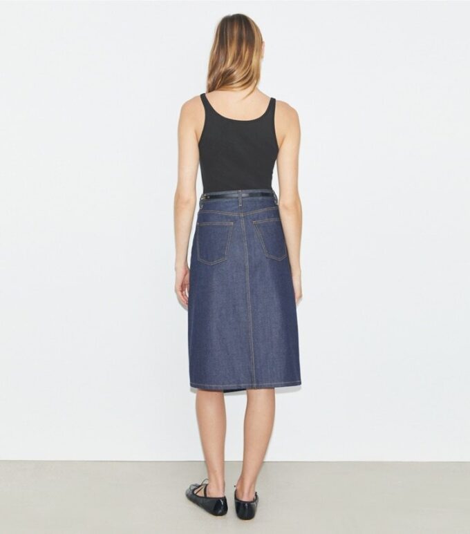Pamuklu Denim Etek