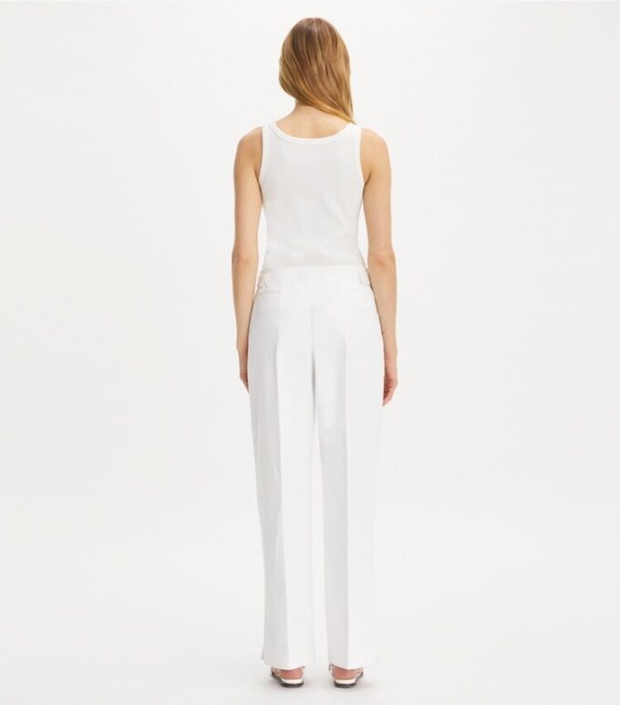 Pamuklu Twill Pantolon Pamuklu Twill Pantolon