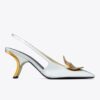 Patos Eşleşmeyen Slingback Topuk Patos Eşleşmeyen Slingback Topuk