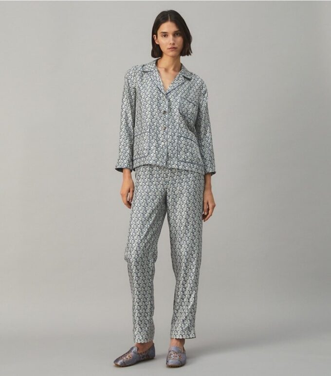 İpek Twill Pijama Takımı İpek Twill Pijama Takımı