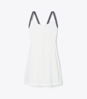 Performans Jersey Çapraz Sırt Tenis Elbisesi