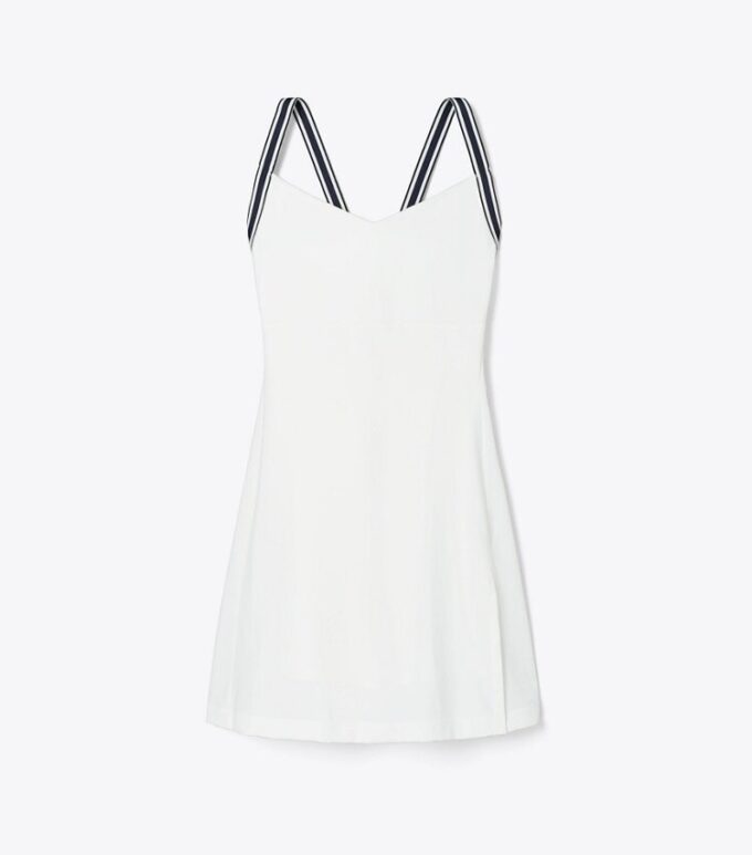 Performans Jersey Çapraz Sırt Tenis Elbisesi Performans Jersey Çapraz Sırt Tenis Elbisesi