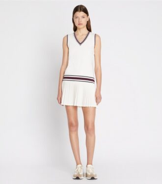 Performans Jersey V Yaka Tenis Elbisesi