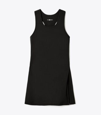 Performans Jersey Yan Yırtmaçlı Tenis Elbisesi