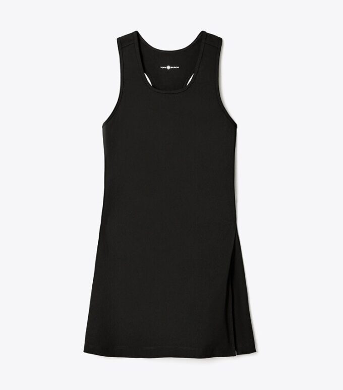 Performans Jersey Yan Yırtmaçlı Tenis Elbisesi Performans Jersey Yan Yırtmaçlı Tenis Elbisesi
