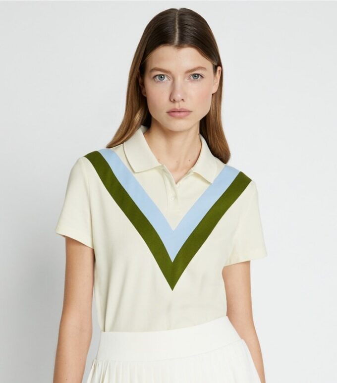 Performans Pike Chevron Polo Performans Pike Chevron Polo