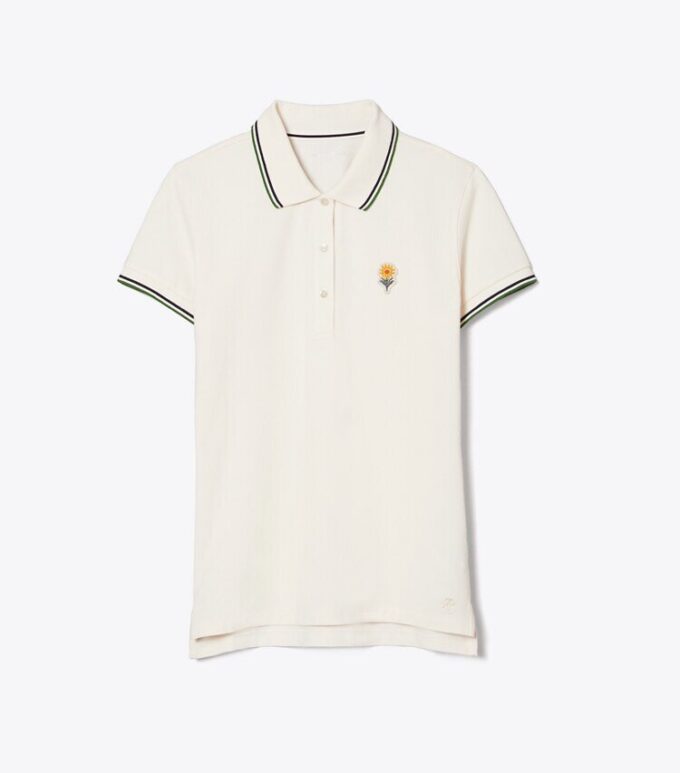 Performans Pike Çiçekli Polo Performans Pike Çiçekli Polo
