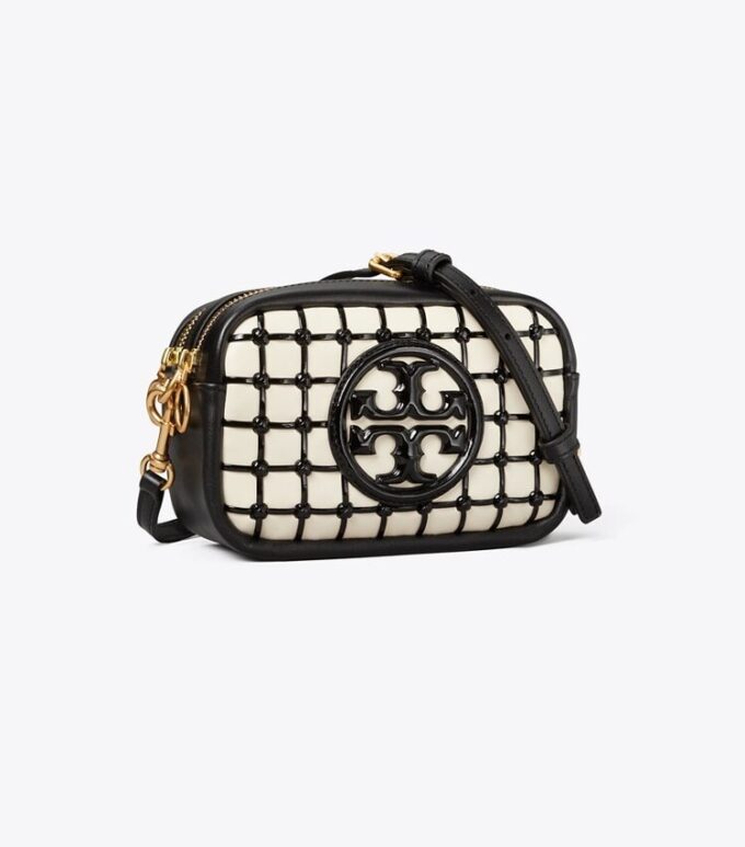 Perry Bombe Patent Whipstitch Mini Çanta