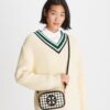 Perry Bombe Patent Whipstitch Mini Çanta