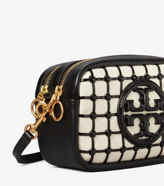 Perry Bombe Patent Whipstitch Mini Çanta