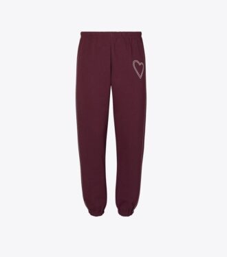 Pick Stitch Kalp Fransız Terry Sweatpant