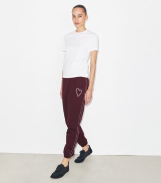 Pick Stitch Kalp Fransız Terry Sweatpant