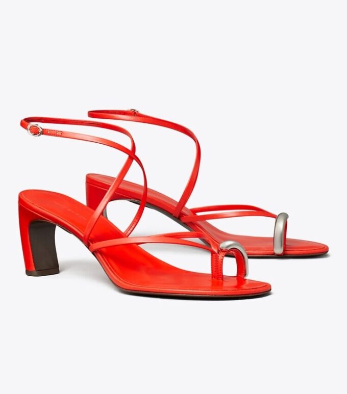 Pierced Çoklu Kayışlı Topuklu Sandal Pierced Çoklu Kayışlı Topuklu Sandal