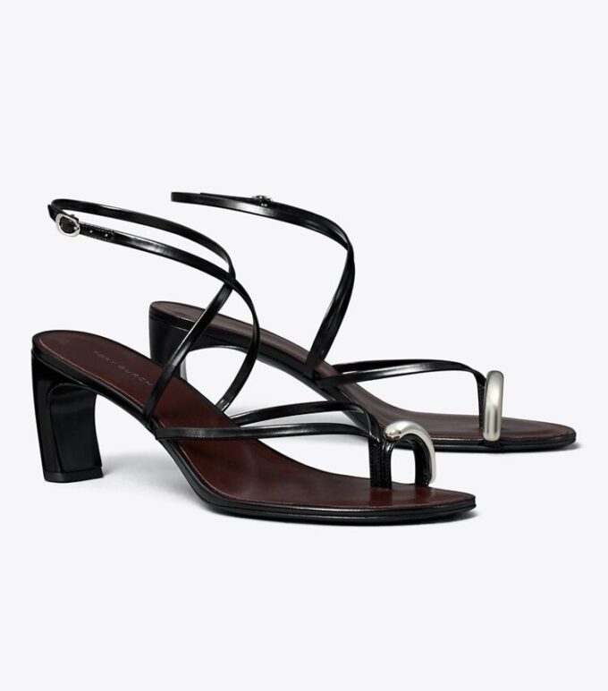 Pierced Çoklu Kayışlı Topuklu Sandal Pierced Çoklu Kayışlı Topuklu Sandal