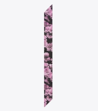 Pixel Flower Şerit Kravat