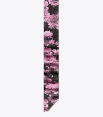Pixel Flower Şerit Kravat