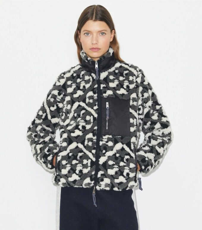 Prizmatik T Monogram Polar Ceket Prizmatik T Monogram Polar Ceket