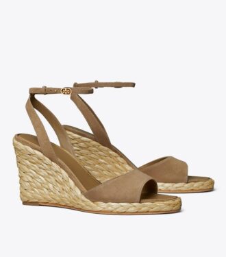 Raffia Wedge Sandal