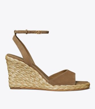 Raffia Wedge Sandal