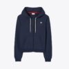 Raglan Fransız Terry Fermuarlı Kapüşonlu Sweatshirt Raglan Fransız Terry Fermuarlı Kapüşonlu Sweatshirt