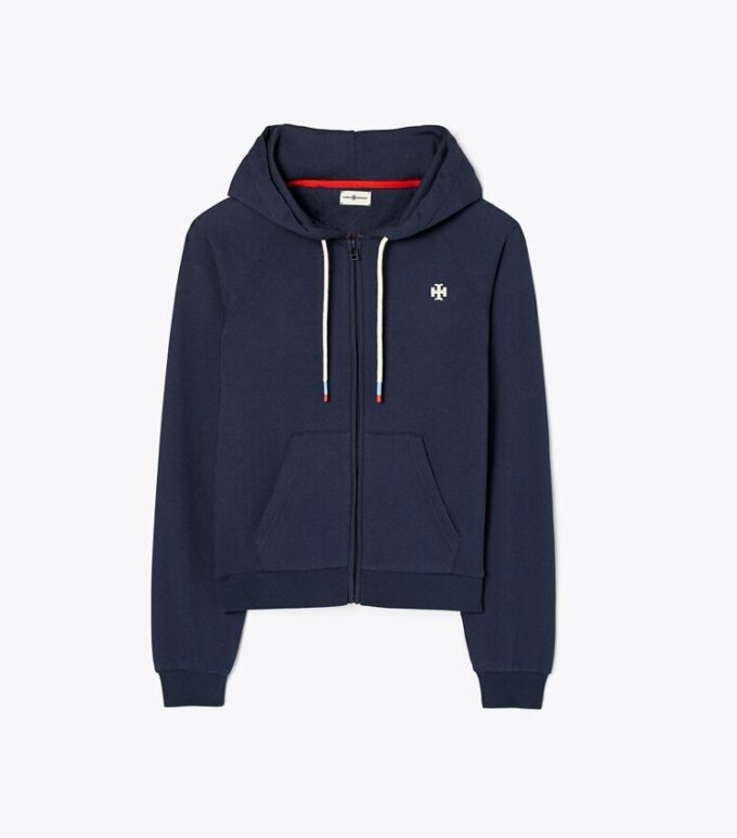 Raglan Fransız Terry Fermuarlı Kapüşonlu Sweatshirt Raglan Fransız Terry Fermuarlı Kapüşonlu Sweatshirt