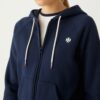 Raglan Fransız Terry Fermuarlı Kapüşonlu Sweatshirt Raglan Fransız Terry Fermuarlı Kapüşonlu Sweatshirt