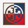 Renkli Logo İpek Kare Renkli Logo İpek Kare