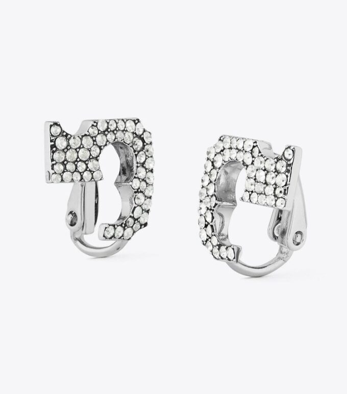 Runway Pavé Serif T Klipsli Küpe Runway Pavé Serif T Klipsli Küpe