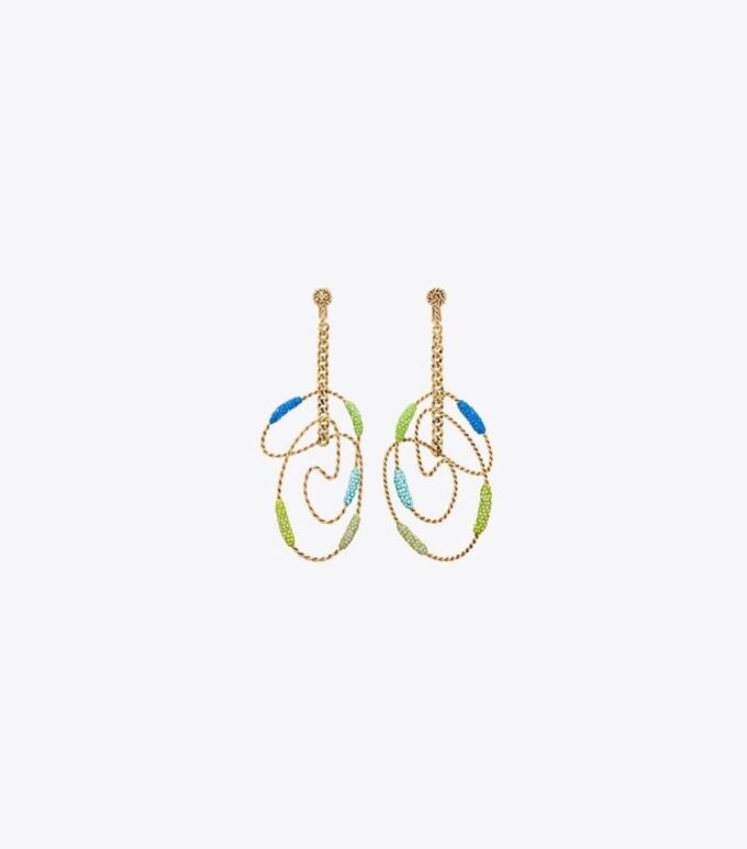 Runway Swirl Hoop Küpeler Runway Swirl Hoop Küpeler