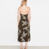 Saten Halter Elbise Saten Halter Elbise