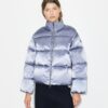 Saten Viskon Puffer Ceket Saten Viskon Puffer Ceket