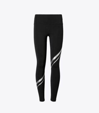 Sculpt Sıkıştırma Metalik Chevron Tayt