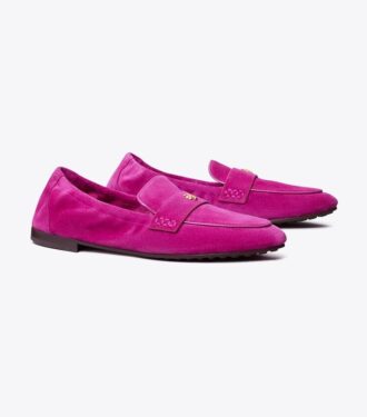 Süet Bale Loafer Süet Bale Loafer