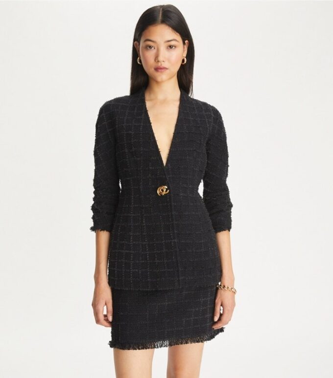 Slim Tweed Ceket Slim Tweed Ceket