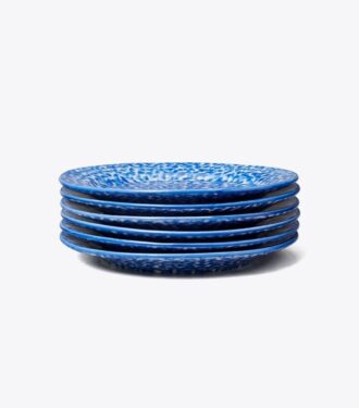 Spongeware Kanepe Tabağı, 6’lı Set Spongeware Kanepe Tabağı, 6’lı Set