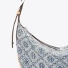 T Monogram Denim Küçük Balon Çanta