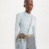 T Monogram Denim Mini Kova Çanta T Monogram Denim Mini Kova Çanta