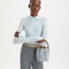 T Monogram Denim Mini Kova Çanta T Monogram Denim Mini Kova Çanta