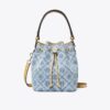 T Monogram Denim Mini Kova Çanta T Monogram Denim Mini Kova Çanta