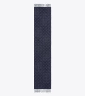 T Monogram Dikdörtgen Eşarp T Monogram Dikdörtgen Eşarp