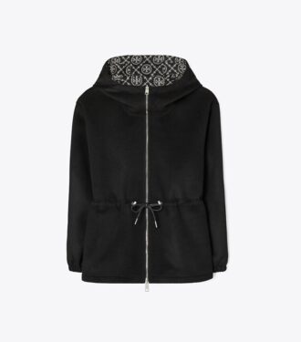 T Monogram Çift Taraflı Jakarlı Anorak