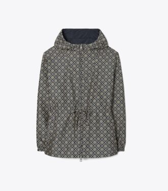T Monogram Jakarlı Anorak