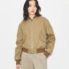 T Monogram Jakarlı Bomber Ceket