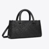 T Monogram Kabartmalı Küçük Doğu-Batı Tote