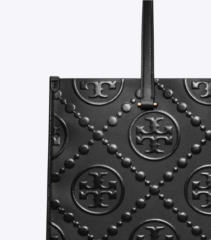 T Monogram Kabartmalı Tote T Monogram Kabartmalı Tote
