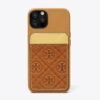 T Monogram Kart Cebi Telefon Kılıfı