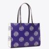 T Monogram Kontrast Kabartmalı Tote T Monogram Kontrast Kabartmalı Tote